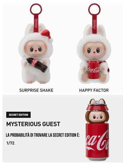 Labubu Coca Cola - Box Sealed - Originali Pop Mart