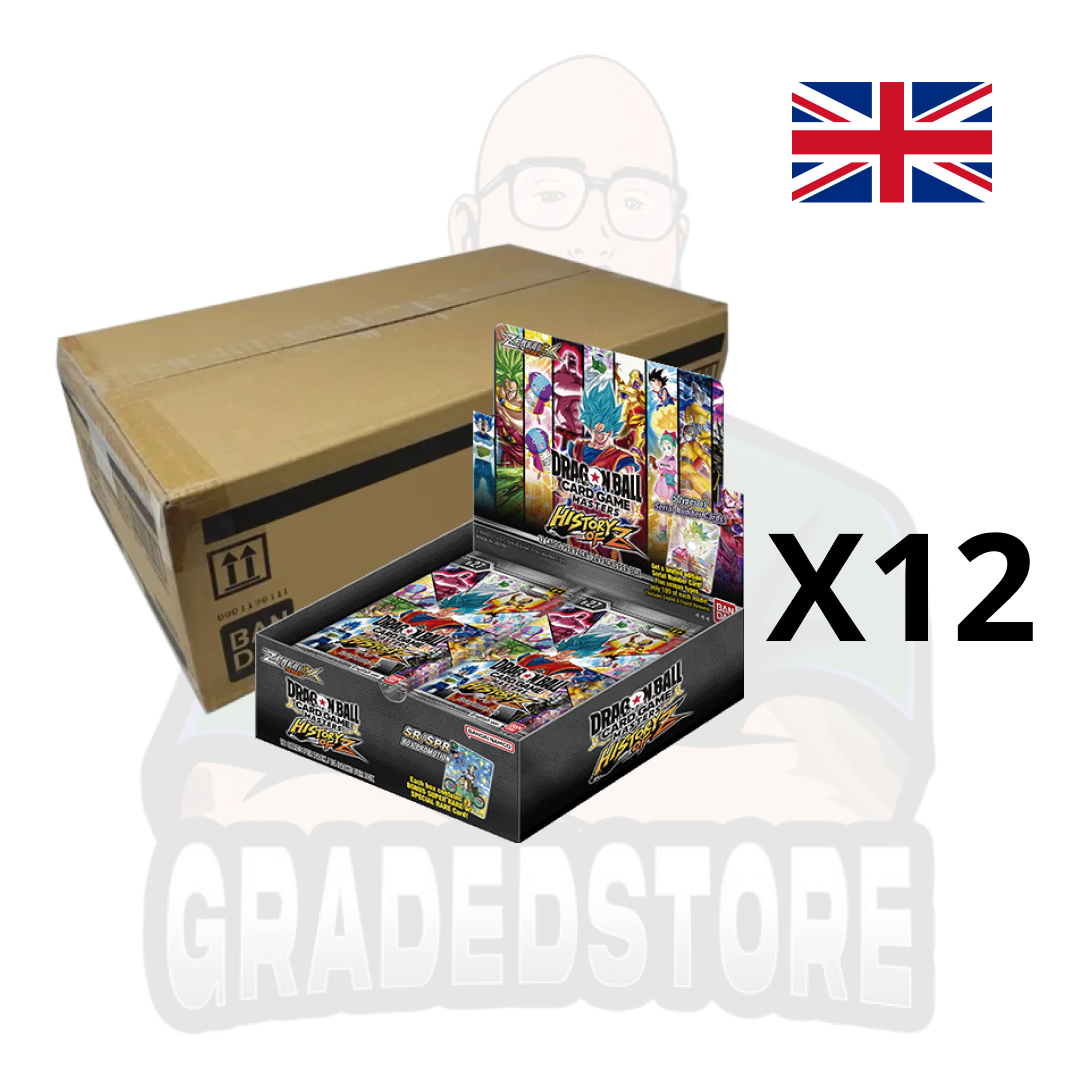 Dragon Ball Masters Card Game - History of Z Zenkai Series Set 10 BT27 - Box (ENG)