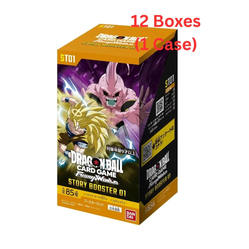 Dragon Ball Fusion World Story Booster ST01 Booster Box – JAP