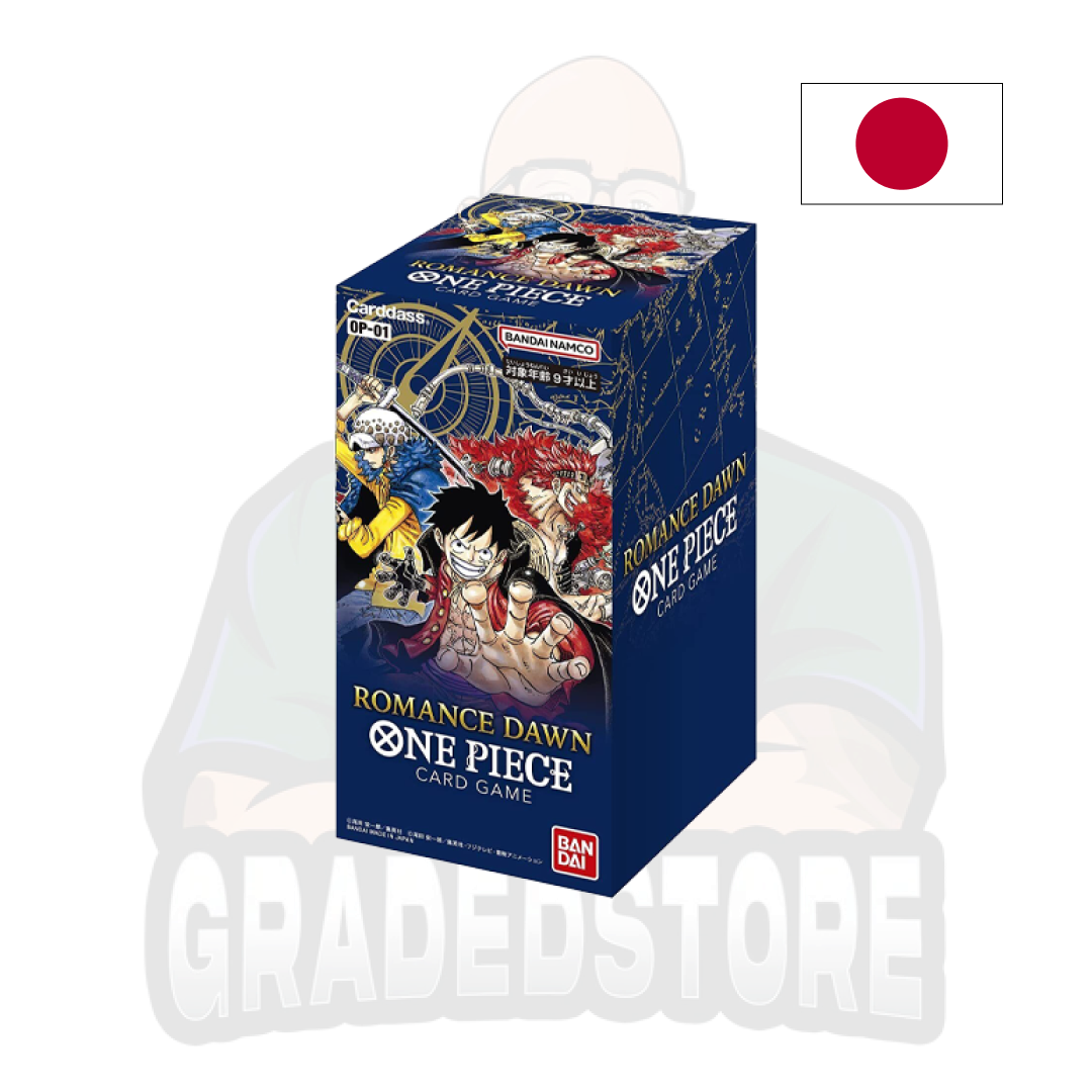 One Piece TCG Romance Dawn OP-01 Booster Box - Bandai Factory Sealed One Piece TCG Romance Dawn OP-01 Booster Box - Bandai Factory Sealed