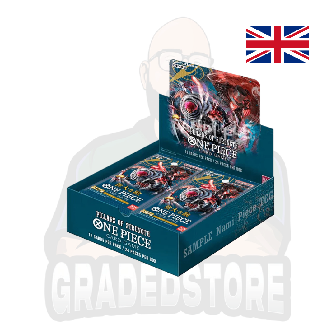 One Piece Card Game - Pillars of Strength OP03 - Booster Box (ENG) Gradedstore One Piece Card Game - Pillars of Strength OP03 - Booster Box (ENG) Gradedstore