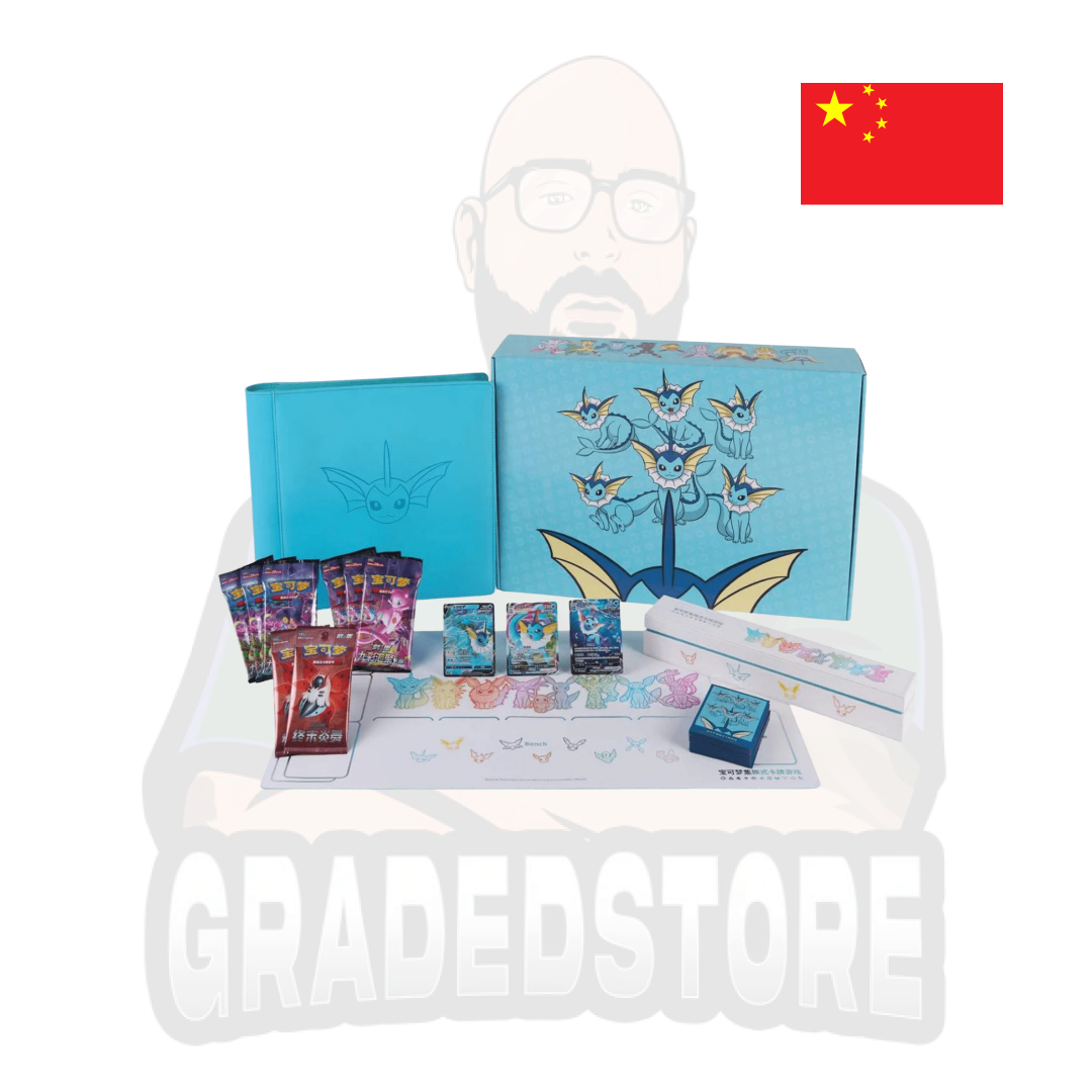 Pokémon TCG - Eevee Evolution Vaporeon Premium Gift Box Eeveelution (Simplified Chinese)