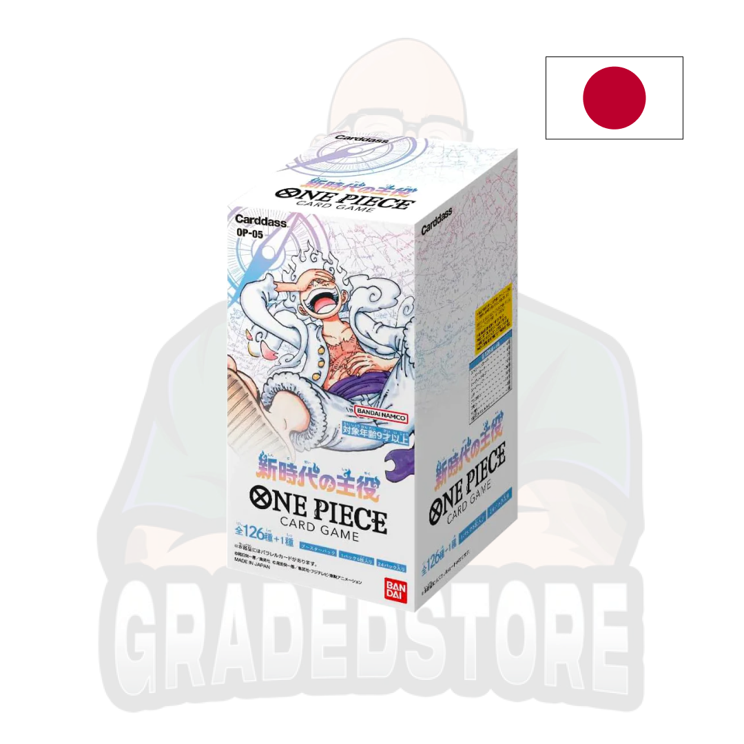 One Piece TCG - Awakening of the New Era OP05 - Booster Box (JAP) Gradedstore One Piece TCG - Awakening of the New Era OP05 - Booster Box (JAP) Gradedstore