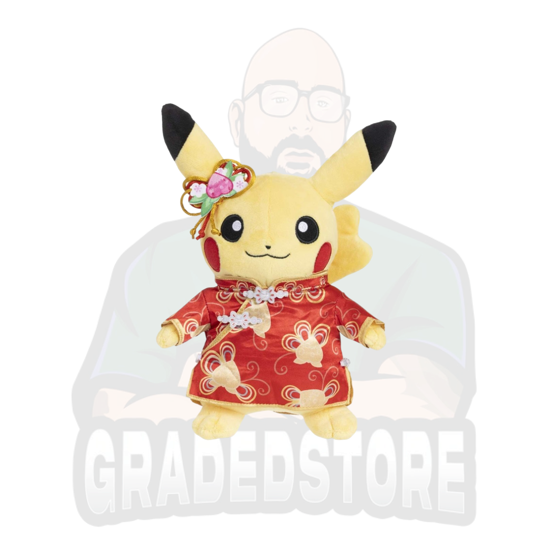 Lunar New Year: Costume Pikachu (Maschio & Femmina) Plush - 23 cm
