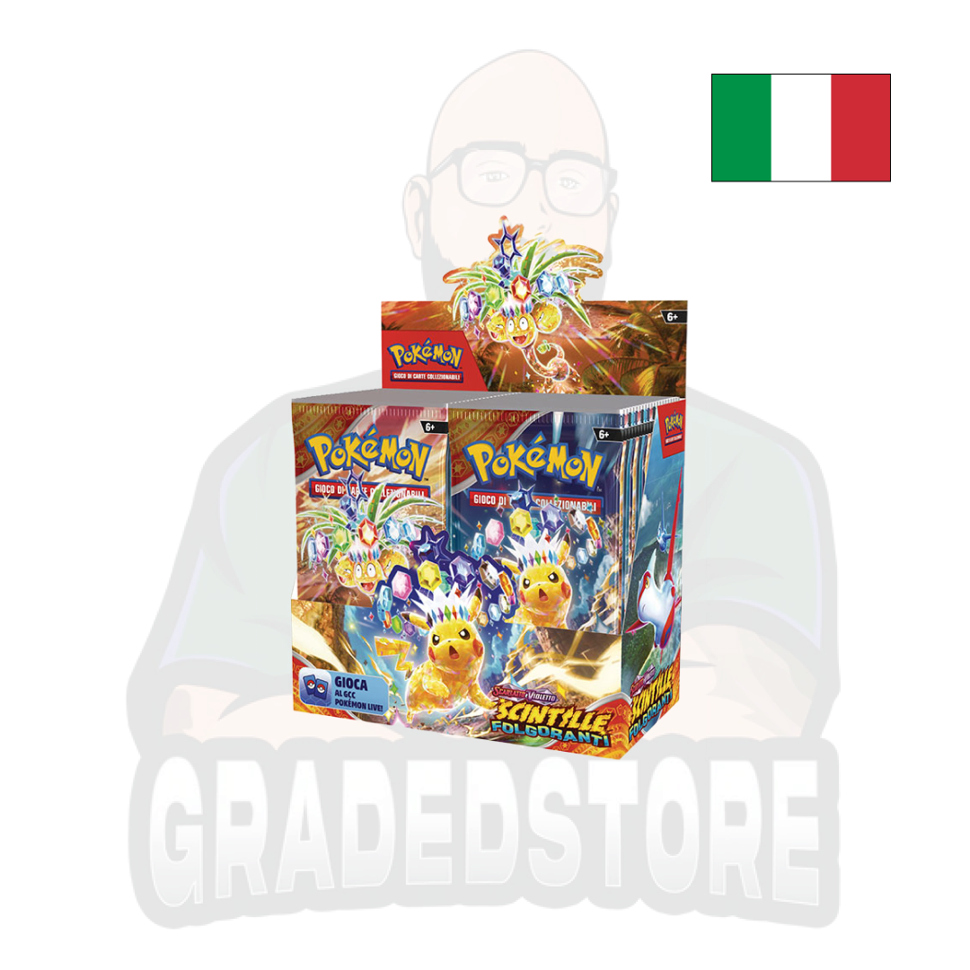 Pokmon TCG - Scintille Folgoranti - Booster Box (ITA) Gradedstore Pokmon TCG - Scintille Folgoranti - Booster Box (ITA) Gradedstore