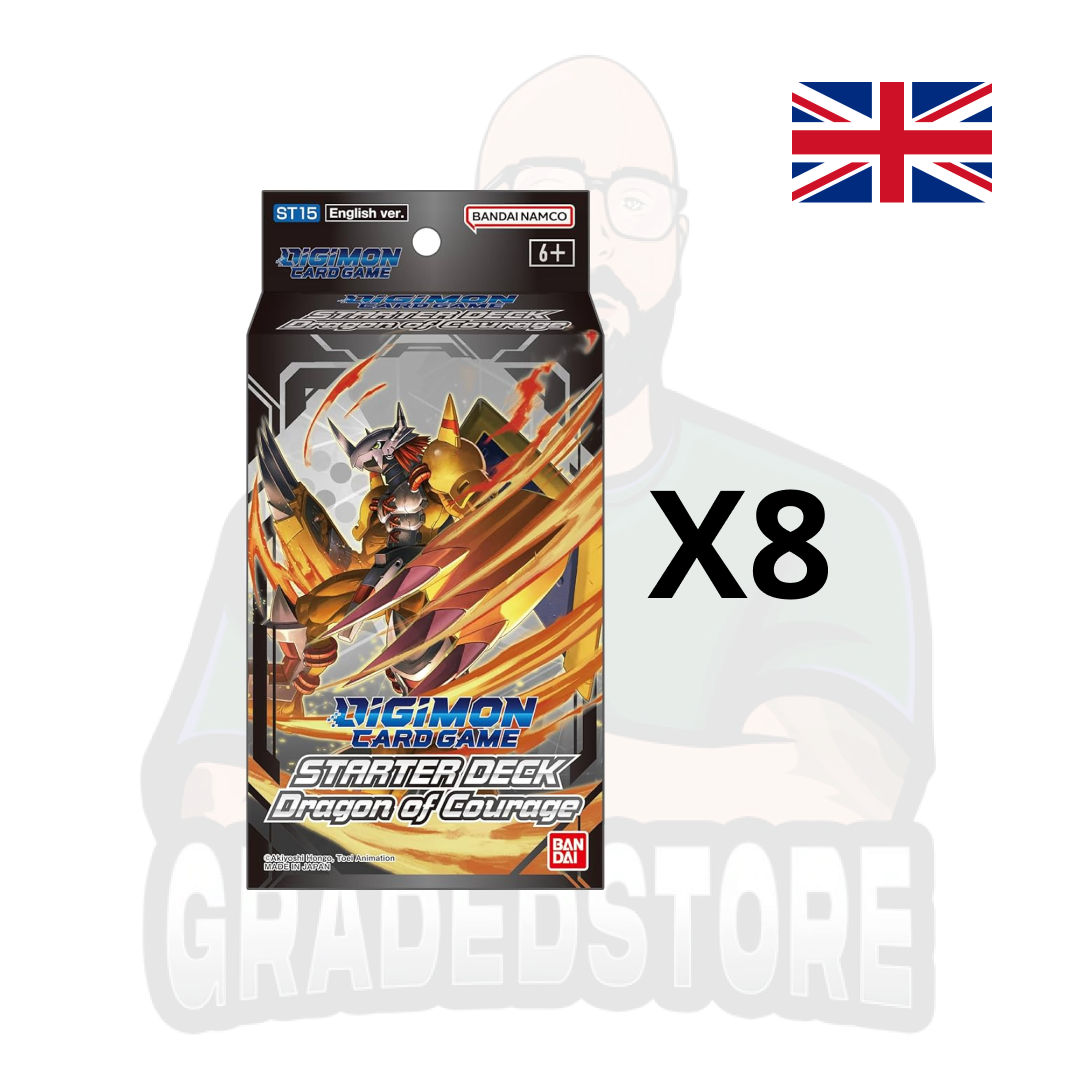 Digimon Card Game ST-15 Starter Deck Dragon of Courage (ENG)