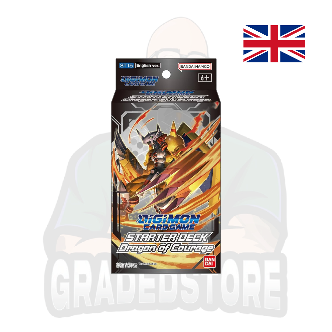 digimon card game dragon of courage Digimon Card Game ST-15 Starter Deck Dragon of Courage (ENG) – Gradedstore