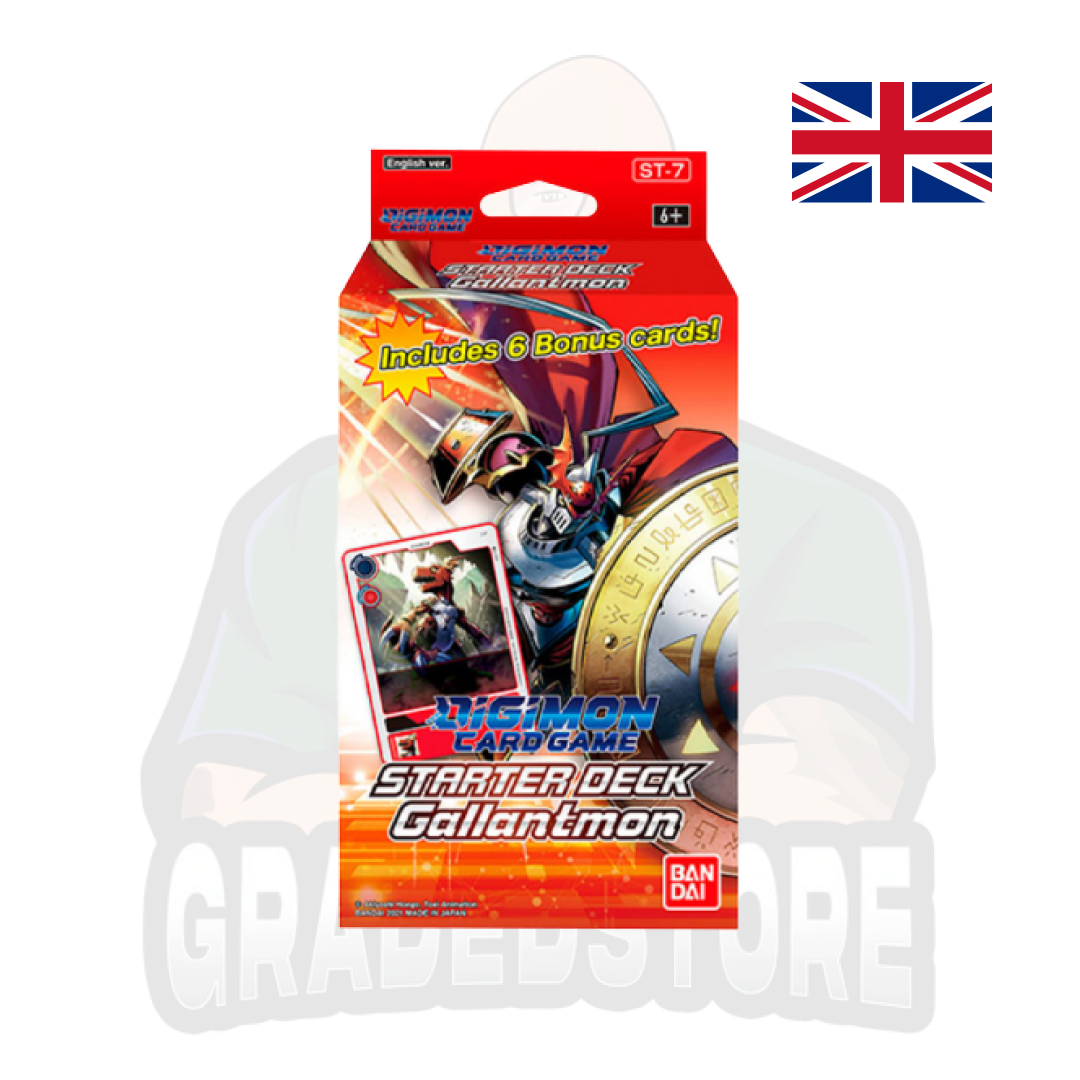 digimon card game gallantmon deck Digimon Card Game ST-7 Starter Deck Gallantmon (ENG) – Gradedstore