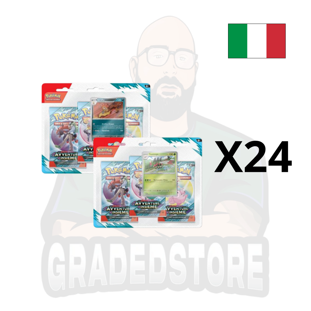Pokemon SV09 Scarlatto e Violetto - Avventure Insieme 3 Pack Blister (ITA)