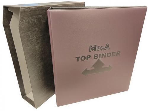 Masterphil Album MEGA TOPBINDER Purple con custodia Black per Carte Gradate 8fogli inclusi