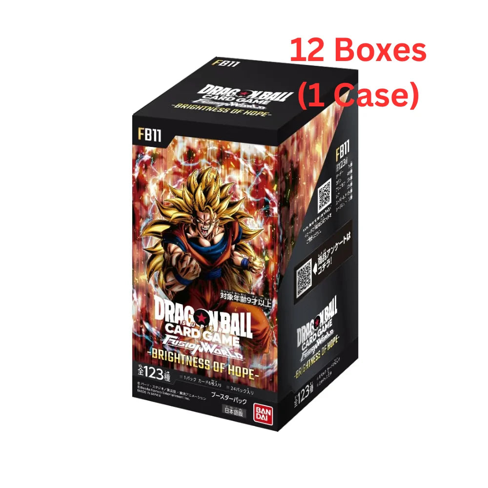 Dragon Ball Super TCG: Booster Pack BRIGHTNESS OF HOPE [FB11] BOX - NEW - Japanese