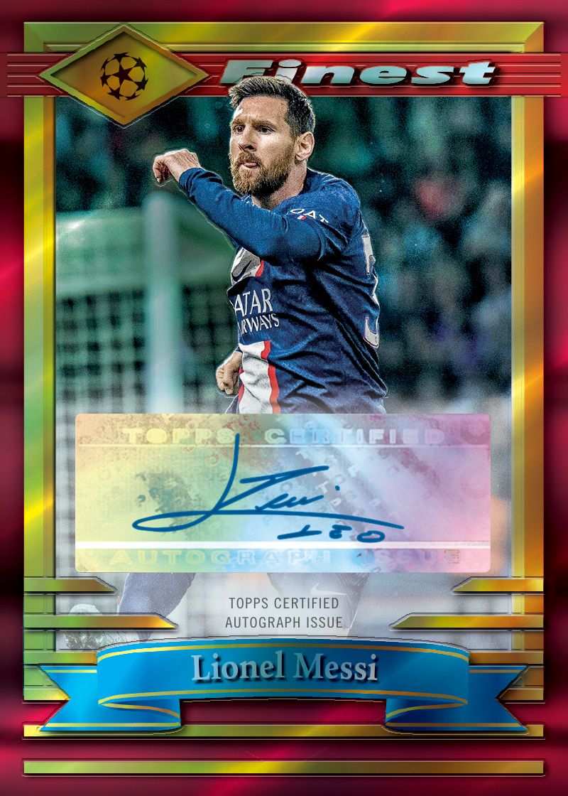 2022-23 Topps Finest Flashbacks UEFA Club Competitions