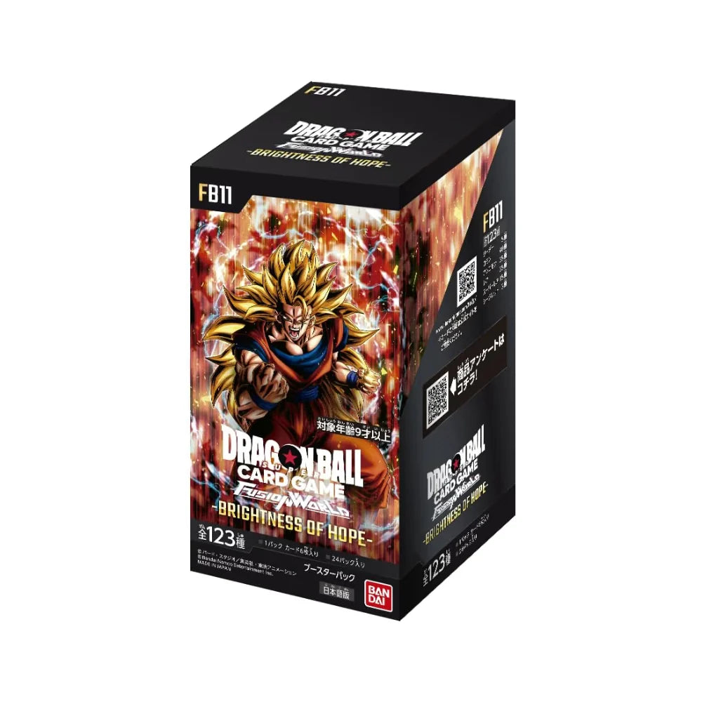 Dragon Ball Super TCG: Booster Pack BRIGHTNESS OF HOPE [FB11] BOX - NEW - Japanese