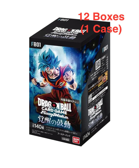 MDragon Ball Super TCG: Fusion World 1x Case - 12 booster box - Awakened Pulse [FB01] - JP va