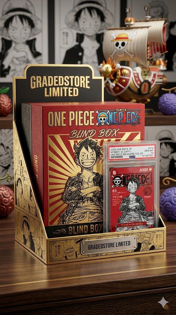 Gradedstore Limited: One Piece Blind Box – Edition Vol. 1