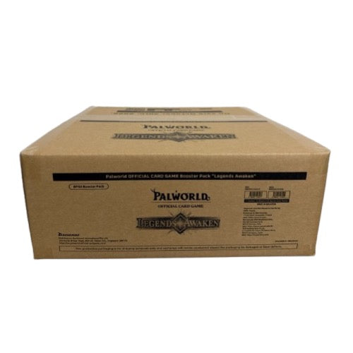 Palworld BP02 Legends Awaken x12 BOX- CASE SEALED ENGLISH - AVAILABLE