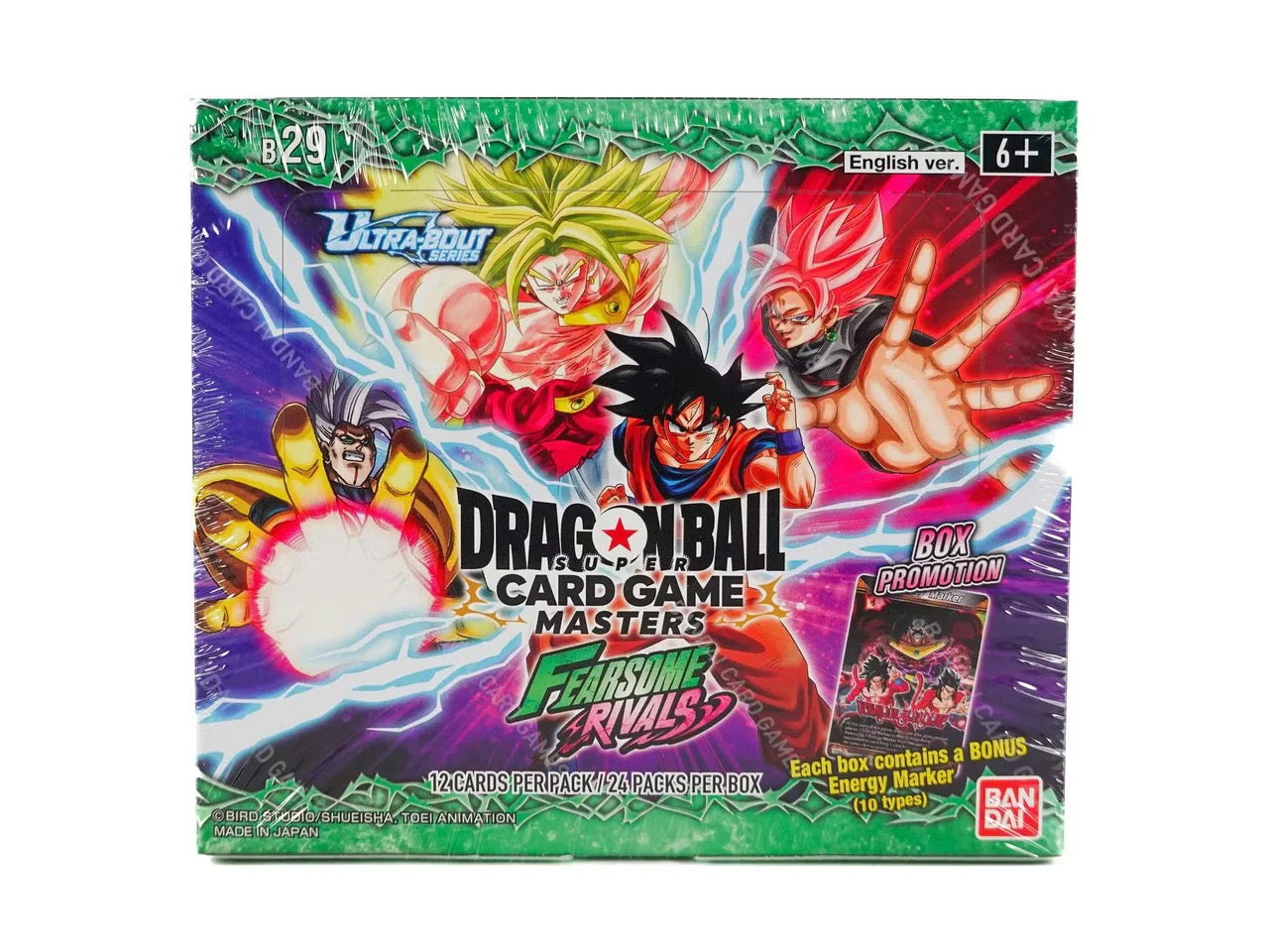 Dragon Ball Super TCG Masters Ultra-Bout Fearsome Rivals Booster - B29