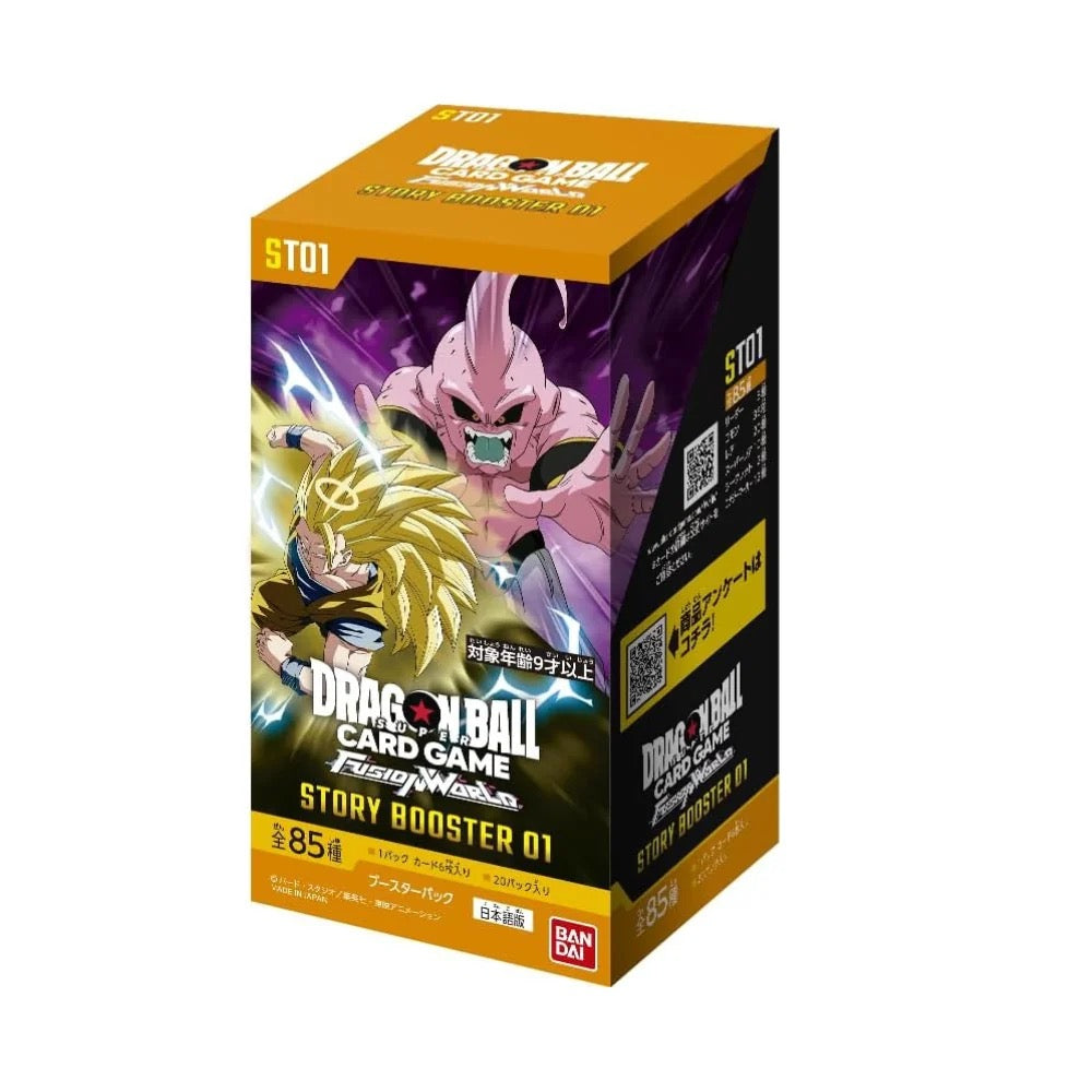Dragon Ball Fusion World Story Booster ST01 Booster Box – JAP