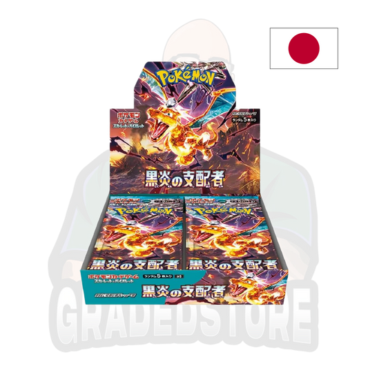 Pokémon TCG - Ruler of the Black Flame SV3  - Booster box (JAP)