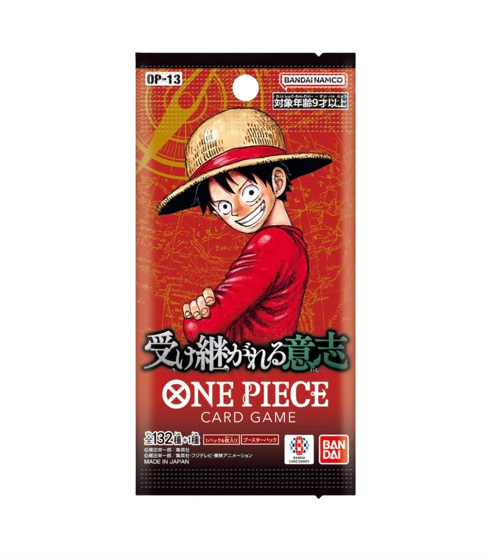One Piece TCG: Carrying On His Will [OP-13] - NEW