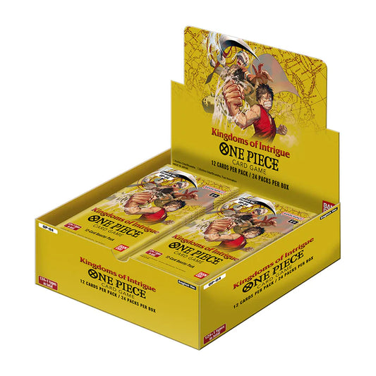 One Piece Kingdoms of Intrigue Booster Box OP04 (24 Packs) ENG
