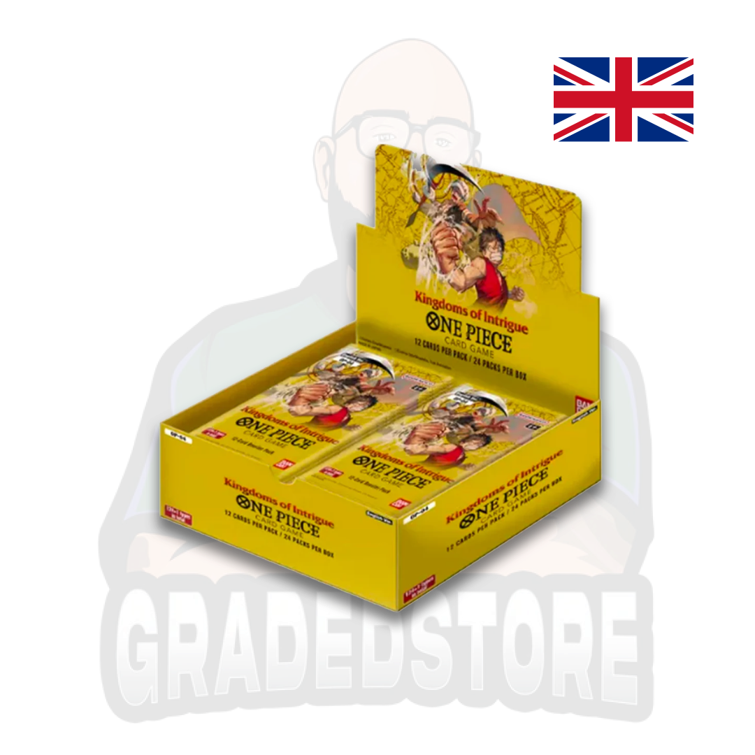 One Piece TCG - Kingdoms of Intrigue OP04 - Booster box (ENG) Gradedstore One Piece TCG - Kingdoms of Intrigue OP04 - Booster box (ENG) Gradedstore