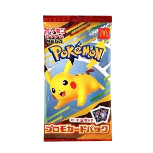 Pokémon TCG: MEGA McDonald's Happy Set 2025 Promo Card Pack - NEW/Sealed