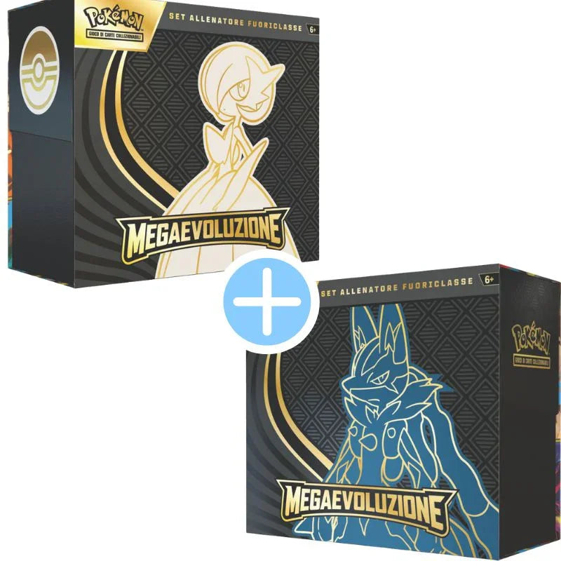 Pokèmon Megaevoluzione Set Allenatore Fuoriclasse Mega Lucario + Gardevoir ITA