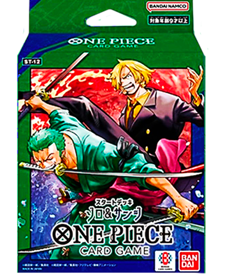 One Piece Starter Deck - Zoro and Sanji - [ST-12] ENG