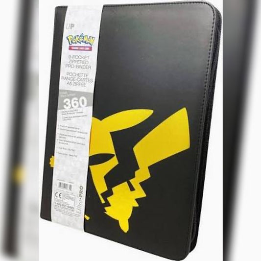 UP - Elite Series: Pikachu 9-Pocket Zippered PRO-Binder for Pokémon