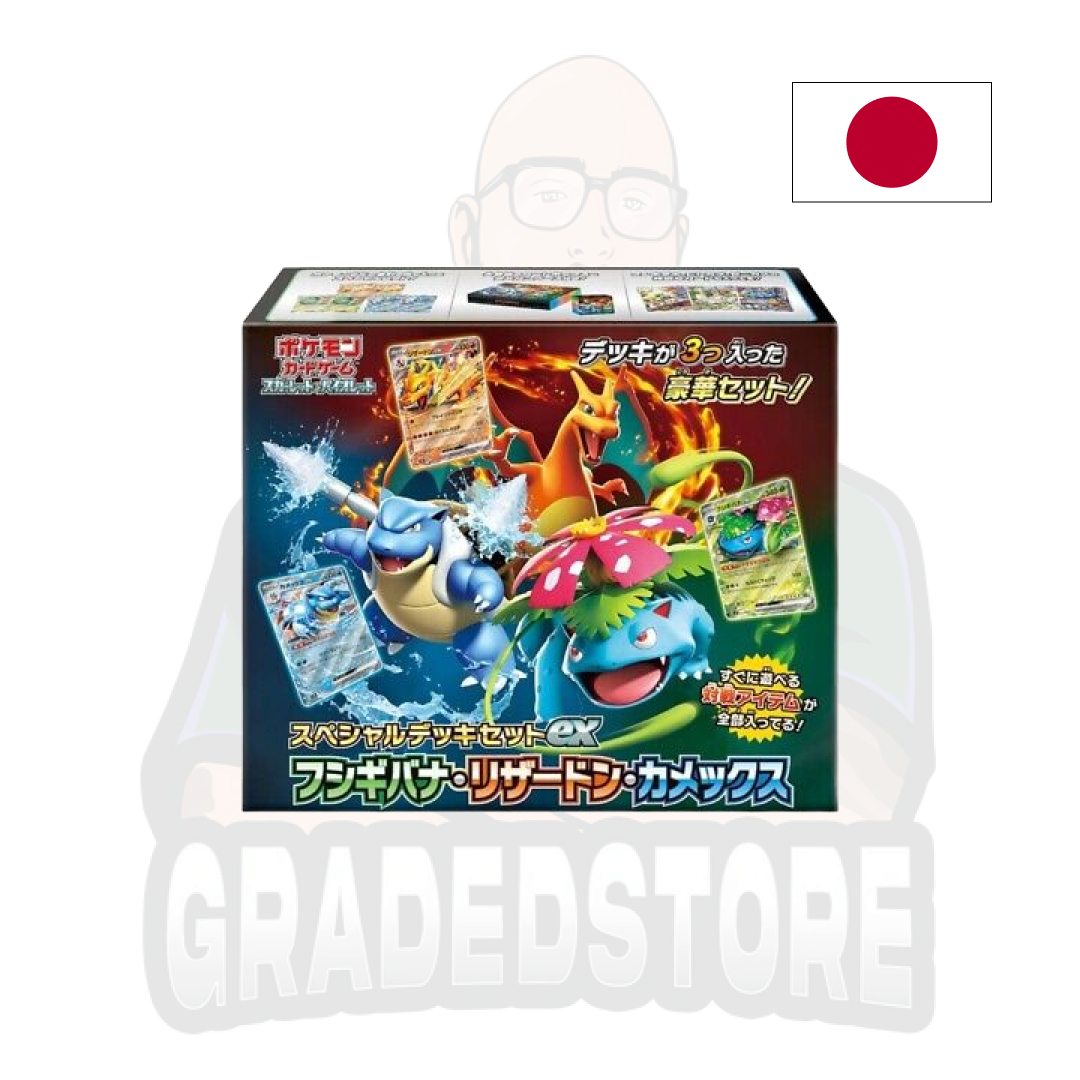Pokmon Scarlet & Violet Special Deck Set Ex | Venusaur, Charizard, Blastoise | 60-Card Korean Box Pokmon Scarlet & Violet Special Deck Set Ex | Venusaur, Charizard, Blastoise | 60-Card Korean Box