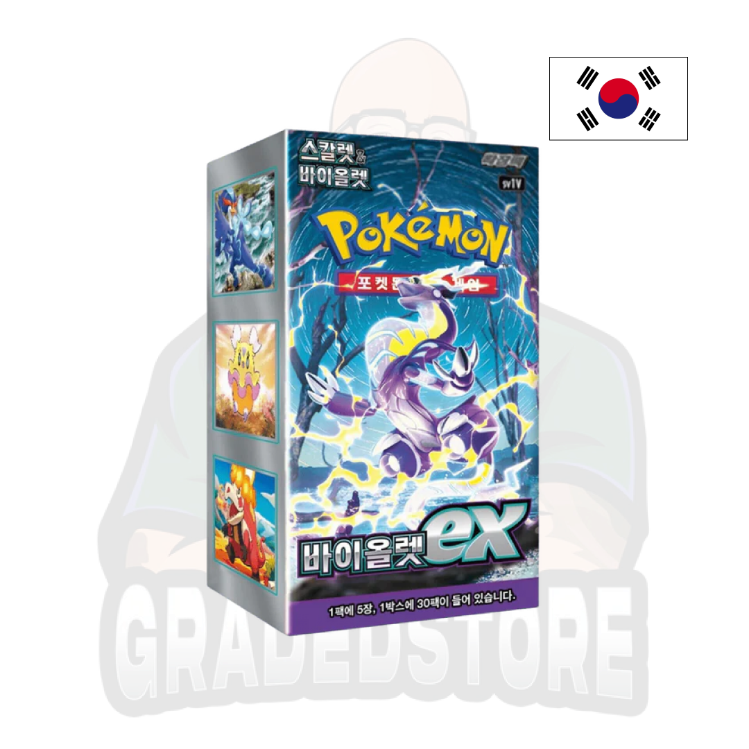 Pokémon TCG - sv1v Violet EX - Box di buste (KR) – Gradedstore