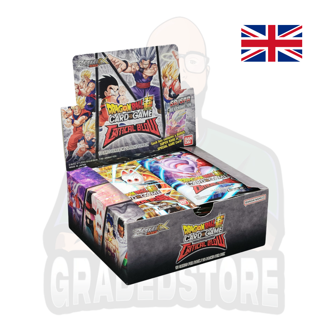 dragon ball critical blow booster box Super Card Game Zenkai Ex Series Pack Low pull Dragon Ball Super Zenkai Set